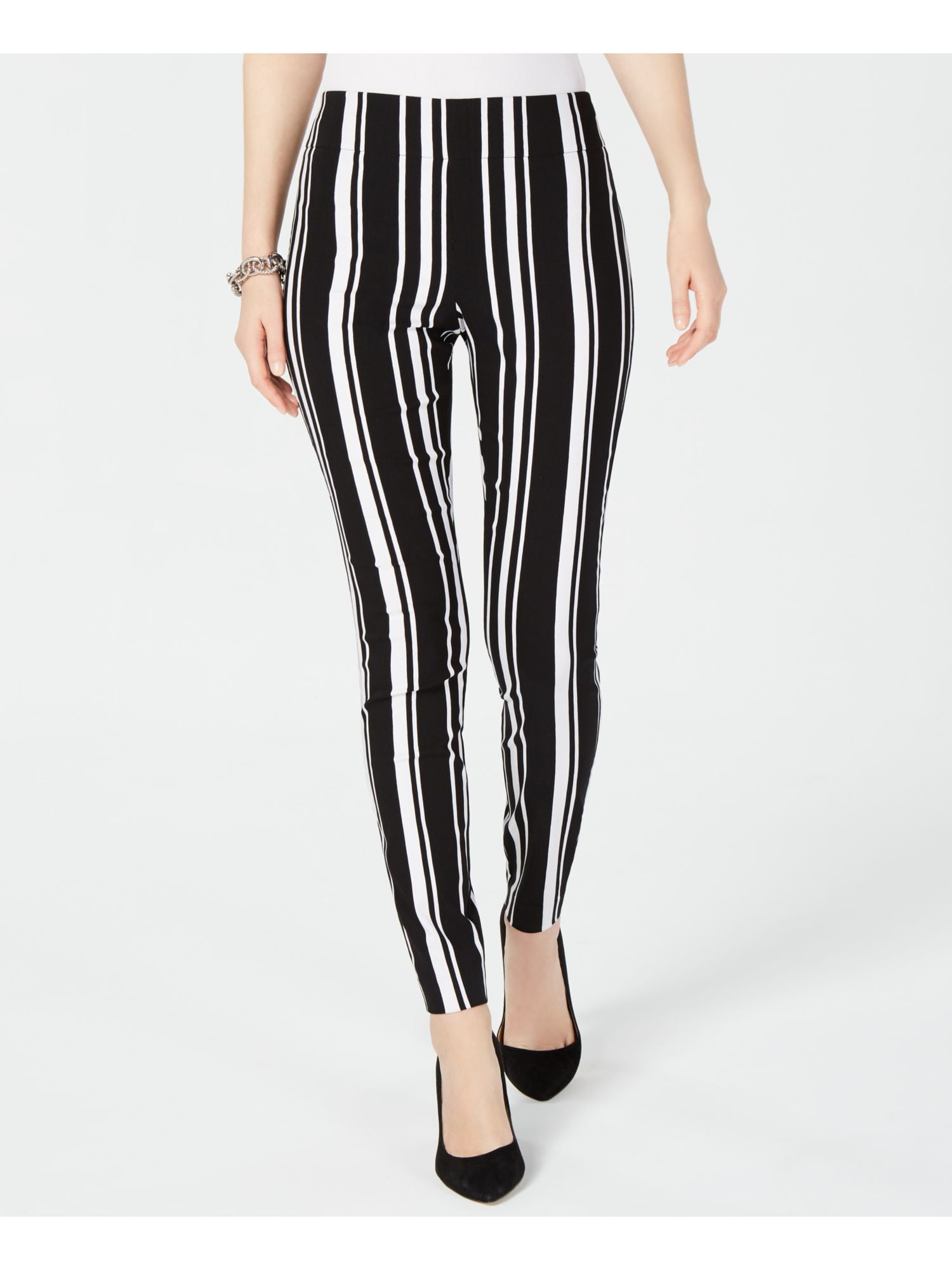 striped pull on pants