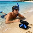 thumbnail image 4 of 3 Pcs Bouchons d'Oreilles en Silicone pour la Natation, Bouchons d'Oreilles en Silicone Yrmaups pour la Natation, Protection Auditive Imperméable pour Dormir, Bouchons d'Oreilles Réutilisables à Réduction de Bruit 40 dB pour la Douche, le Surf, les Voyages, les Concerts, 4 of 6