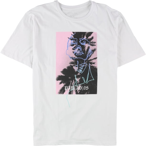 Camiseta gráfica blanca Elevenparis Hombre Paradis S
