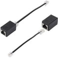 thumbnail image 1 of RJ45 Female to RJ11 Male Adapter for Ethernet Cable Extender Converter Adapter Cable,Inline Coupler RJ45 Ethernet Splitter, RJ45 Network Splitter Cable, 1 of 5