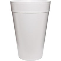 Dart 32TJ32 32 oz Foam Cup , White, 6.6", 500 Count (Pack of 1)