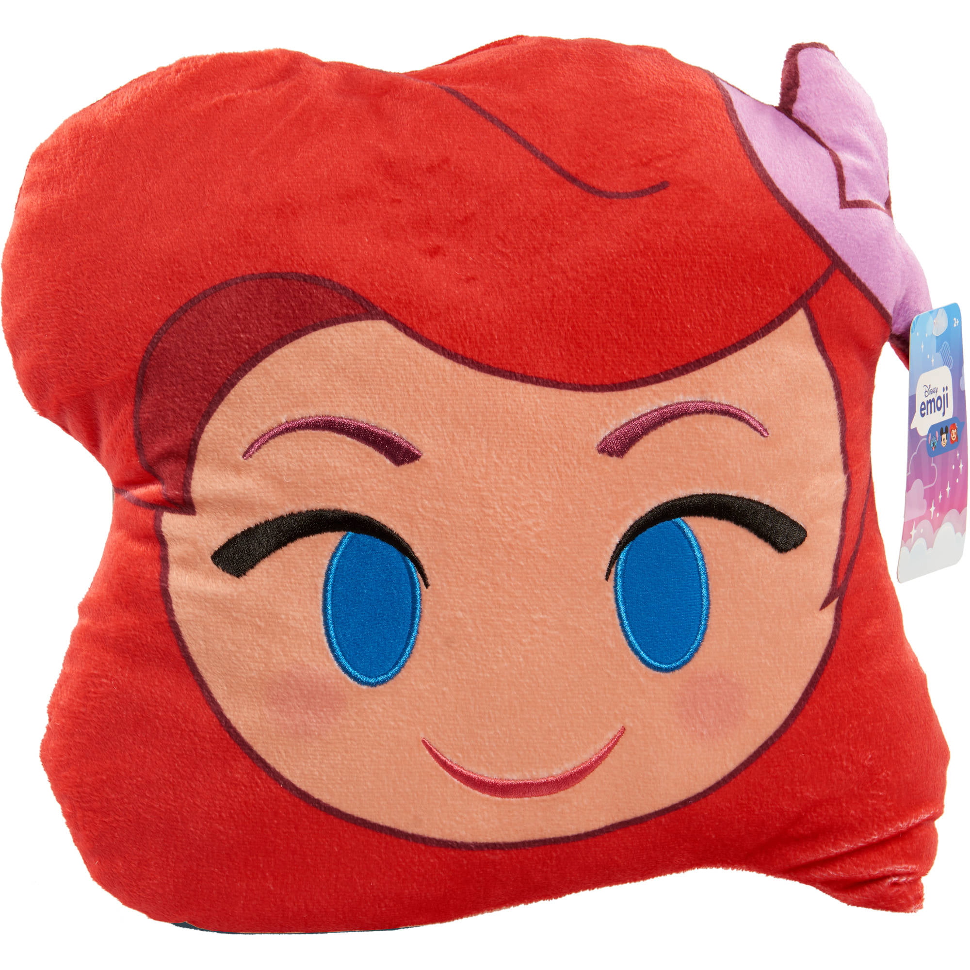 Disney Little Mermaid Ariel Plush Emoji Pillow 5'' Toy Child Baby Christmas Gift for sale online 