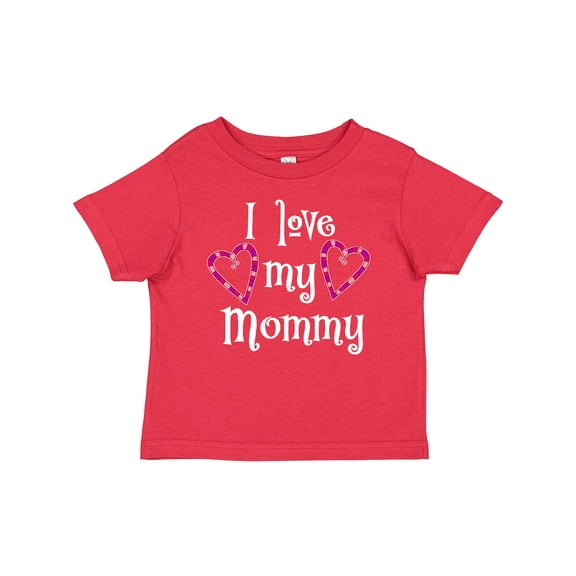 Inktastic I Love my Mommy- hearts Boys or Girls Baby T-Shirt