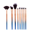 thumbnail image 1 of Wolfrail 8 pcs Professional Makeup Brushes Sets Premium Synthetic Cosmetic Tool Make up Brushes Water Ripple Handle Brush Kit Include Blending Kabuki Foundation Blush Contour Brochas De, 1 of 5
