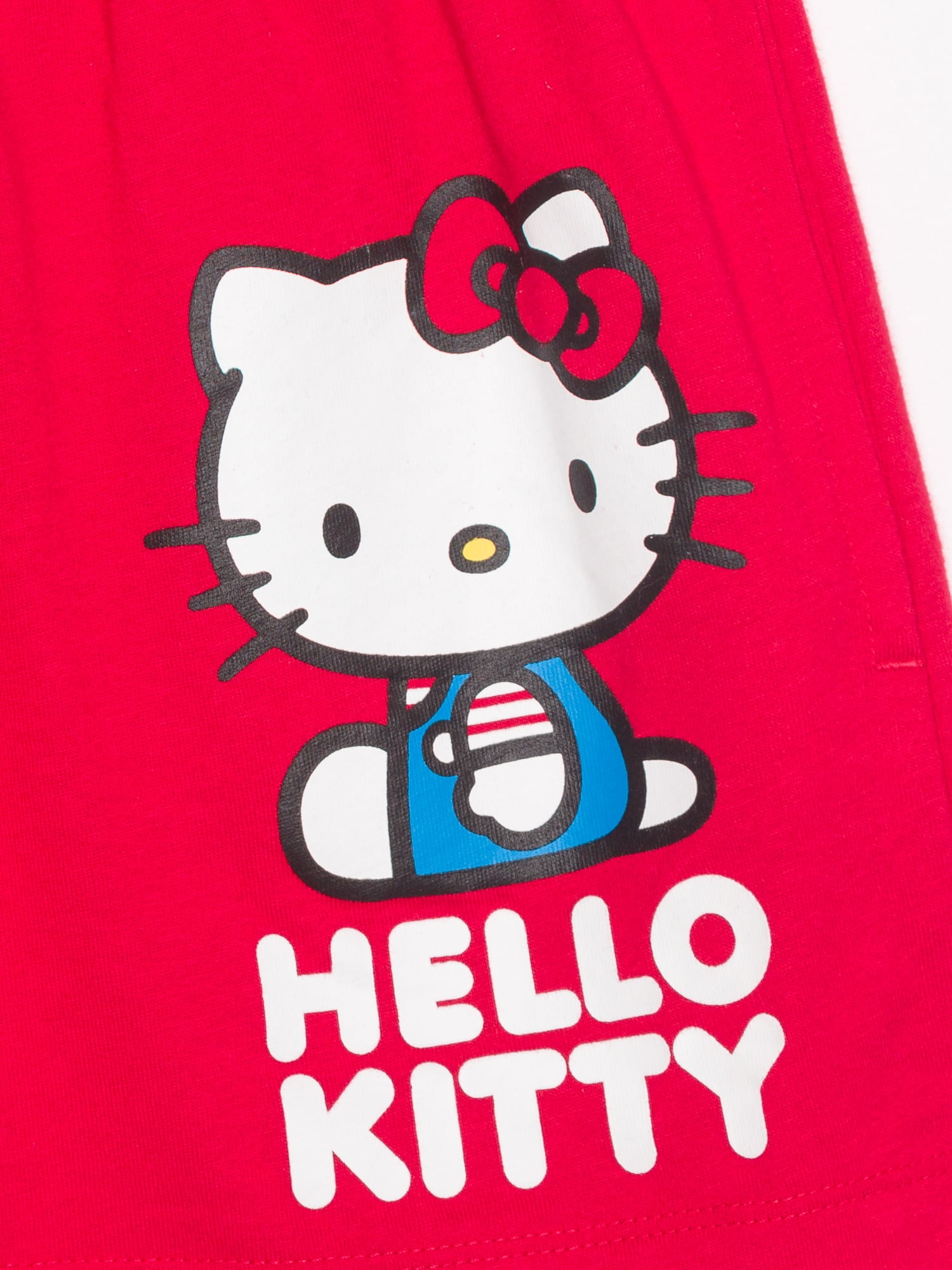 Hello Kitty Women's Graphic Tee and Short Set, 2-Piece, Sizes XS-3X