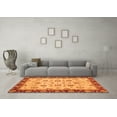 thumbnail image 3 of Ahgly Company Indoor Rectangle Oriental Orange Traditional Area Rugs, 8' x 10', 3 of 4