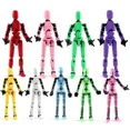thumbnail image 4 of Marionetas de la suerte 13 muñecas, múltiples combinaciones de estilo, modelo de Robot, regalo de vacaciones barato, decoración de escritorio de muñeca Robot genial, 2, 3, 9 piezas4011, 4 of 5