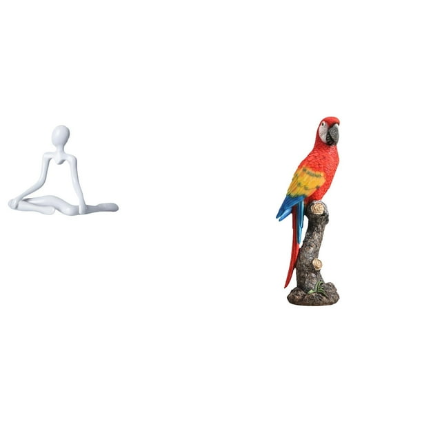 Estatua Creativa Abstracta De Loro Pensador, Figura Decorativa, Escultura única, Adorno De Escritorio Para La Entrada Del Dormitorio, Regalo De Inauguración De La Casa, Recuerdo De Jardín