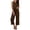 Brown, variant on Two Piece Sets for Women Sleeveless Tank Tops Drawstring Wide Leg Cropped with Pockets Vacation Travel Outfits M Army Green