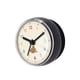 thumbnail image 2 of Reloj de ducha para baño, sencillo, antivaho, pequeño, para baño, espejo, refrigerador DPL1156 negro gris, 2 of 8