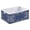 A Blue Paisley Patterns, variant on Fabric Storage Bins Foldable Cube For Home Organization Baskets Hello Happy