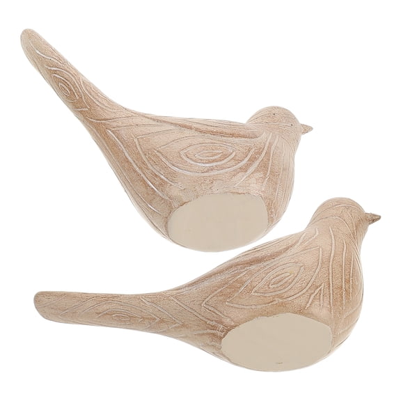 MERRYHAPY Decorative Bird Figurine Set, 1 Piece, Multi- Decor for Living Room, Bedroom, Office
