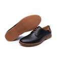 thumbnail image 7 of Kayannuo Mens Dress Shoe Back to School Prom Mens Shoes Men's Fashion Casual Solid Lace Up Leather Wedding Shoes Male Business Shoes, 7 of 7