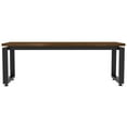 thumbnail image 3 of RST Brands Emery Composite Wood Dining Bench in Caramelo, 3 of 6