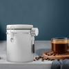 Coffee Canister, Airtight Stainless Steel Kitchen Food Storage Container With Date And For Grounds Coffee,Beans, Tea, Flour, Cereal, Sugar(1.8L)