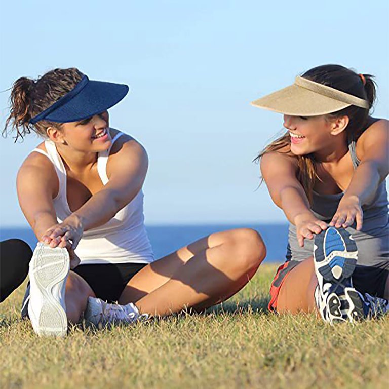 Sun Visor Hat for Women & Men - Wide Brim Clip On Beach Hat  display picture 3