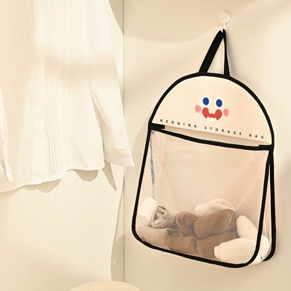 Eolstice Clothing Storage, Hanging Bag Organizer, Mesh Design for Door Back, Wall Mount, Closet Organization, Item Sorting, Space Efficient(A)
