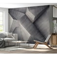 thumbnail image 7 of Tiptophomedecor Background & Patterns Wallpaper Wall Mural - Abstract Concrete Blocks, 7 of 7