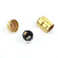 thumbnail image 3 of E27 Holder Socket Retro E27 Bulb Stand Lamp Holder Socket Lighting Screw Gold Without Switch And Wire, 3 of 5