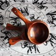 thumbnail image 4 of Cuchara de madera con mango Cuchara de sopa Arco de mezcla de frutas al aire libre, 4 of 6