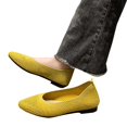 thumbnail image 3 of Sngxgn Women's Flats Shoes Dress Shoes for Women Flats Shoes Comfortable Flats Shoes(Yellow,40), 3 of 8