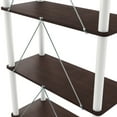thumbnail image 3 of Quincy 30.1 in. Tall Wood 2-Shelf Modular Shelving Unit With Support Rods, 3 of 15