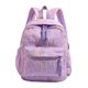 thumbnail image 3 of Mochila escolar ligera y elegante, ideal para el día a día en la escuela secundaria y conciertos. Púrpura, 3 of 8