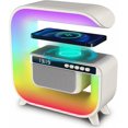 thumbnail image 1 of 4 In 1 Wireless Charger Night Light Lamp, App Control Bluetooth Speaker Alarm Clock, Bedside Charging Lamp Wireless Charger Atmosphere Lampfor iPhone 16 15 14 13 12 Pro Max Plus Samsung Galaxy S21, 1 of 5