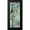 thumbnail image 2 of Goldberger, Jennifer 10x18 Black Modern Framed Museum Art Print Titled - Whimsical Silhouette I, 2 of 5