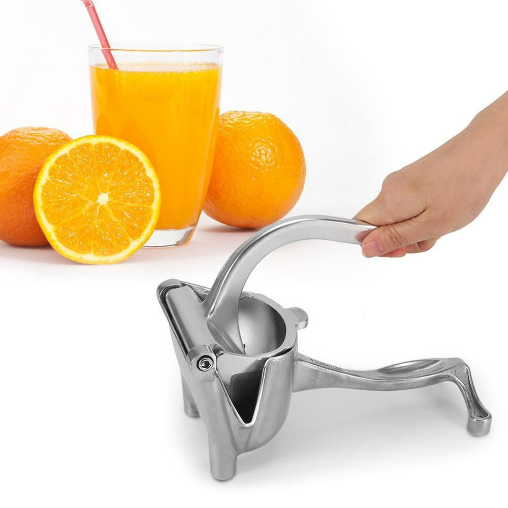LYUMO Stainless Steel Portable Manual Fruit Juicer Lemon Orange
