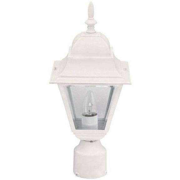 IOL1311-Canarm Inc-1 Light Outdoor Post Mount-16.75 Inches Tall and 7.25 Inches Wide-White Finish