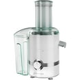 thumbnail image 1 of Juiceman® 3-in-1 Electric Juicer, Blender & Pulp Extractor – 2 L Removable Pulp Container & 24 oz Portable Blending Jar – White (Model JM3000C) – New (Open Box), 1 of 8