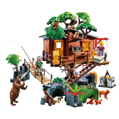 8625 Playmobil Landscape with cave and tree with leaves 