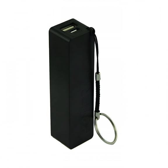 GJX 2026 New Portable Power Bank 18650 External Backup Battery Charger with Key Chain,For Travel,Emergency Charging,On-The-Go Power,Smartphone Backup
