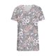 thumbnail image 5 of Fiudx Camisetas para Mujer Camiseta Holgada Informal de Manga Corta con Cuello En V a Cuadros para Mujer, 5 of 5