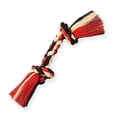 thumbnail image 1 of Mammoth Pet Products Flossy Chews Cottonblend Color Rope Bone, Medium, 12-Inch,MultiColored,20004V, 1 of 3