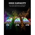 thumbnail image 6 of Sabrent Rocket 4 Plus G - SSD - 2 TB - internal - PCIe (NVMe) - integrated heatsink, 6 of 8