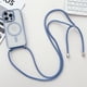 thumbnail image 3 of Luxury Crossboby Necklace Cord Rope Lanyard Plating Magnetic Clear Case For iPhone 14 11 12 13 15 Pro Max For Magsafe Soft Cover, 3 of 5