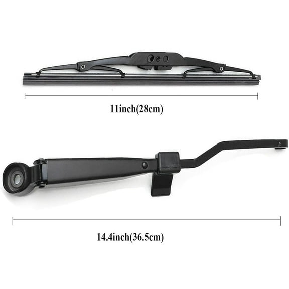 Furulu Rear Windshield Wiper Arm & Blade 5102882AA For Jeep Grand Cherokee 1999-2004
