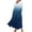 Dark Blue Gradient, variant on Fall Dresses For Women Plus Size Maxi Dress Crewneck Loose Long Sleeve Dresses With Pocket