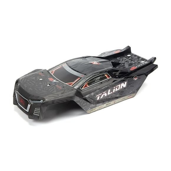ARRMA 1/8 Painted Decaled Trimmed Body, Black : Talion 6S BLX, ARA406161
