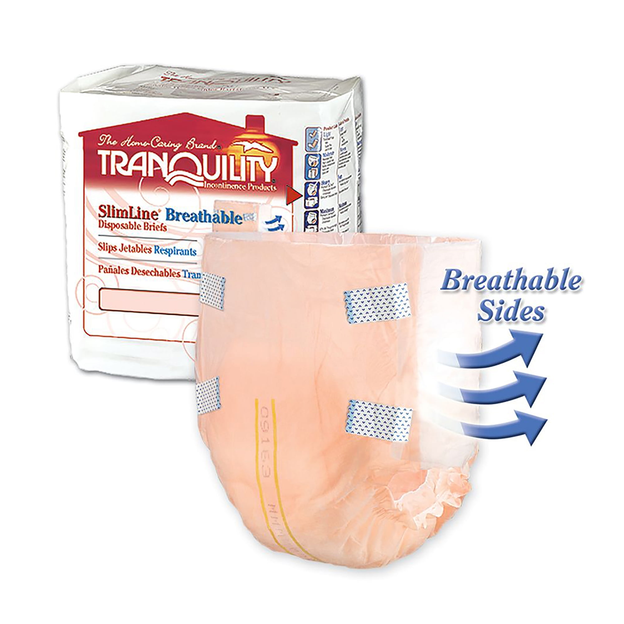 Tranquility Slimline Breathable Adult Incontinence Brief Heavy