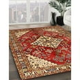 thumbnail image 2 of Ahgly Company Indoor Rectangle Traditional Sand Brown Medallion Area Rugs, 2' x 5', 2 of 6