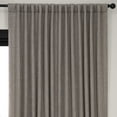 thumbnail image 3 of Mink Faux Linen Extra Wide Room Darkening Curtain (1 Panel), Mink, 100W X 96L, 3 of 11