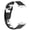 black and white, variant on Fit Silicone Bands Smartwatch Strap fitting for 8 Upgrades Your Fitness Trackers with Trendy Straps