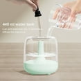 thumbnail image 5 of Wovilon USB Humidifier With Light ,Quiet Cool Mist Humidifier For Bedroom And Office ,Plants, Easy To Clean, 5 of 9