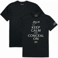 thumbnail image 2 of RapDom Keep Calm and Conceal On Tactical Graphics Mens Tee [Sand - XL], 2 of 3