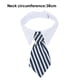 thumbnail image 2 of Corbata ajustable para perro y gato, ropa para perro y mascota, collar blanco, 2 of 5