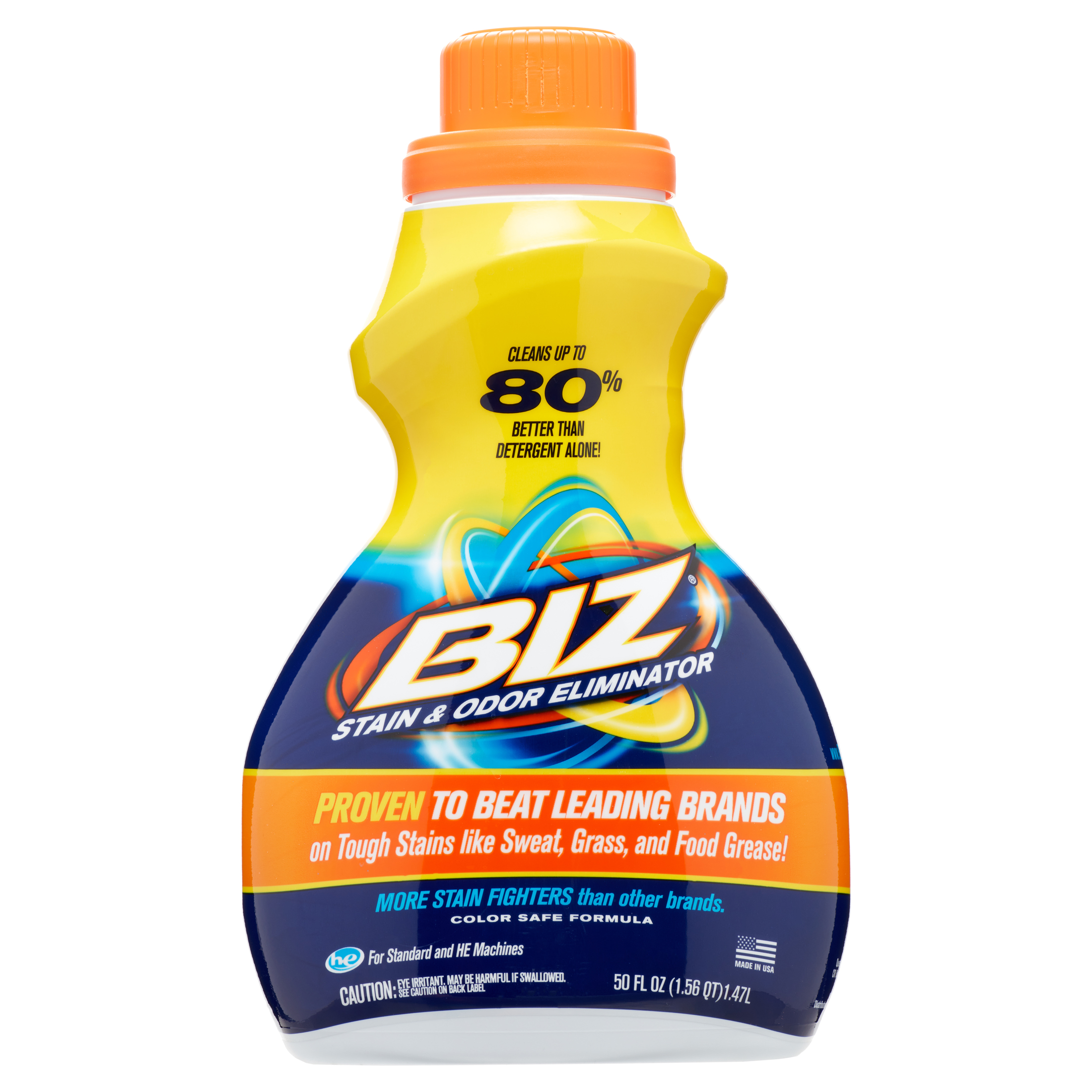 Biz Stain & Odor Eliminator Liquid, 50 Fluid Ounce - image 8 of 8