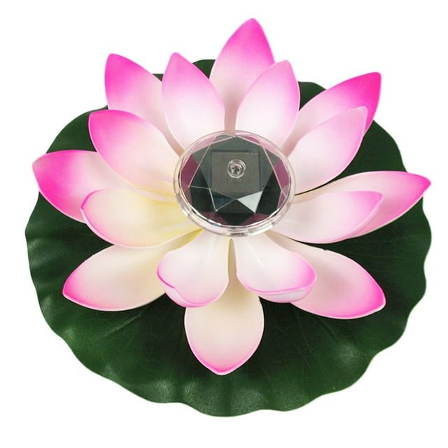 Floating Flower Light Waterproof LED Decorative Water Floating Light Lotus Light